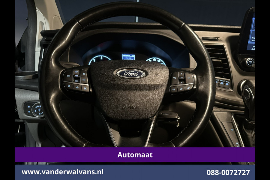 Ford Transit Custom 2.0 TDCI 130pk Automaat L2H1 Euro6 Airco | Apple Carplay | Android Auto | LED | Cruisecontrol Verwarmde voorruit, Parkeersensoren, Bijrijdersbank