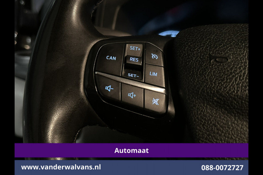 Ford Transit Custom 2.0 TDCI 130pk Automaat L2H1 Euro6 Airco | Apple Carplay | Android Auto | LED | Cruisecontrol Verwarmde voorruit, Parkeersensoren, Bijrijdersbank
