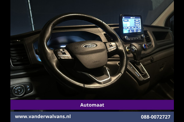 Ford Transit Custom 2.0 TDCI 130pk Automaat L2H1 Euro6 Airco | Apple Carplay | Android Auto | LED | Cruisecontrol Verwarmde voorruit, Parkeersensoren, Bijrijdersbank