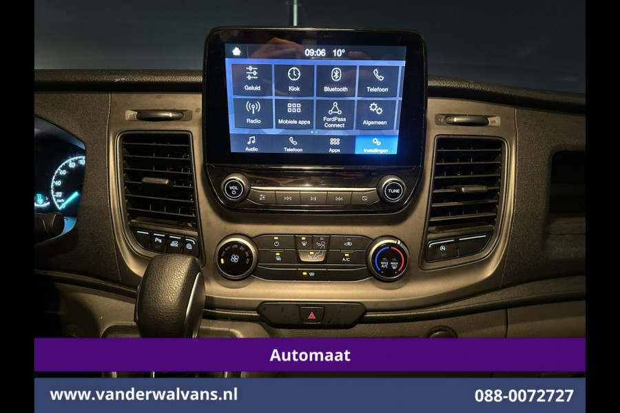 Ford Transit Custom 2.0 TDCI 130pk Automaat L2H1 Euro6 Airco | Apple Carplay | Android Auto | LED | Cruisecontrol Verwarmde voorruit, Parkeersensoren, Bijrijdersbank