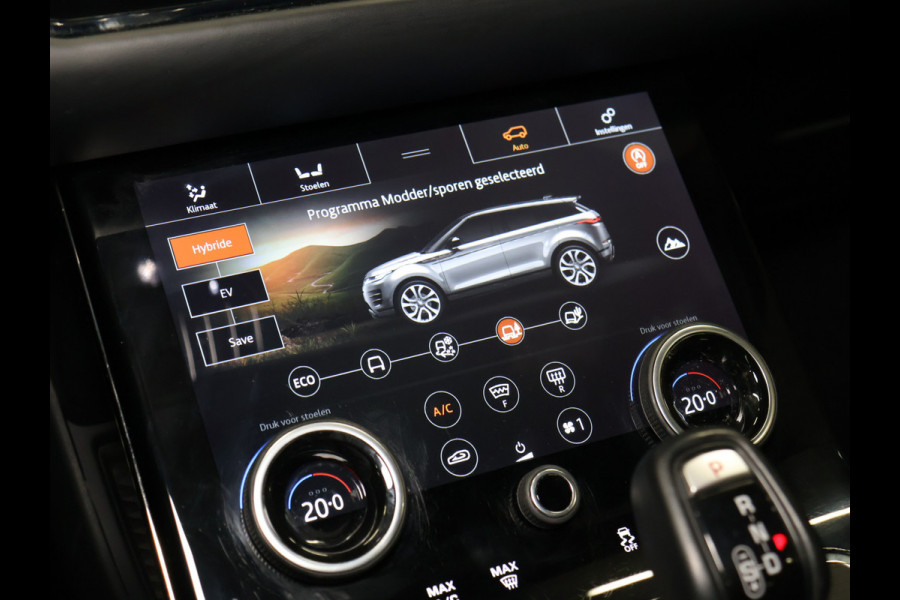Land Rover Range Rover Evoque 1.5 P300e AWD R-Dynamic HSE [TREKHAAK, SCHUIFKANTELDAK, CAMERA, PDC V+A, APPLE CARPLAY, ANDROID AUTO, MERIDIAN, ELECTRISCHE STOELEN, CRUISE CONTROL, NIEUWSTAAT]