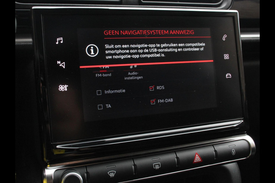 Citroën C3 1.2 PureTech Max Automaat  Airco Navigatie d.m.v.Apple carplay / Android Auto Parksensoren Lichtmetalen Velgen