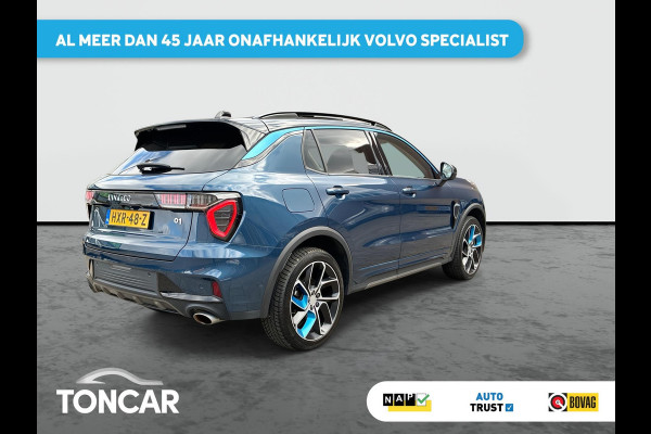 Lynk & Co 01 1.5 Plug in Hybrid 261pk | SkyRoof | 360° Camera | Climate Pack | Pilot Assist | Park Assist | Carplay Android auto