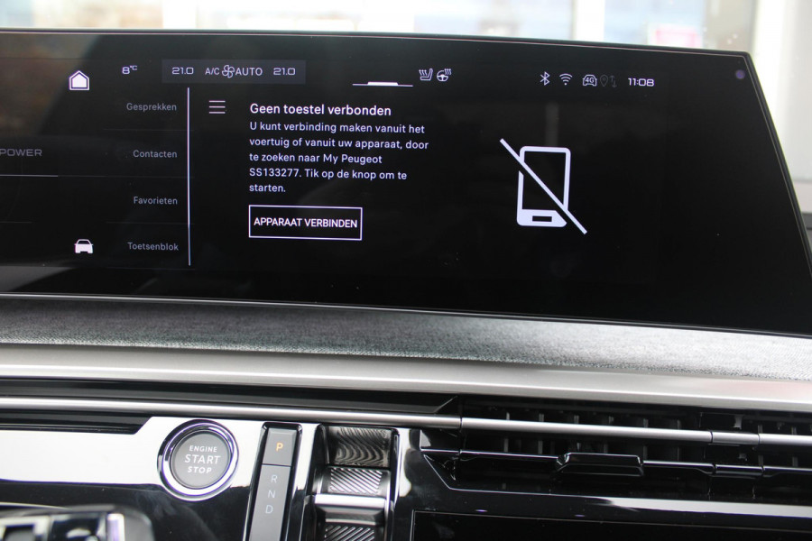 Peugeot E-3008 GT 325PK LAUNCH EDITION DUAL MOTOR 73KWH | PANORAMISCH SCHUIF / KANTELDAK | PREMIUM HIFI FOCAL | LEDEREN BEKLEDING NAPPA | ELEKTRISCH VERSTELBARE VOOR STOELEN, MET GEHEUGENFUNCTIE OP BESTUURDERSSTOEL | STOEL VERWARMING | STOEL MASAGE | STOEL VENTILATIE | ACHTERBANK VERWARMING | STUUR VERWARMING | WARMTE POMP | ALARM SYSTEEM | DRAADLOOS APPLE CARPLAY / ANDROID AUTO | DRAADLOZE TELEFOONLADER | VISIOPARK 360° HD CAMERA'S | DRIVE ASSIST 2.0 SEMI-AUTONOOMRIJDEN |