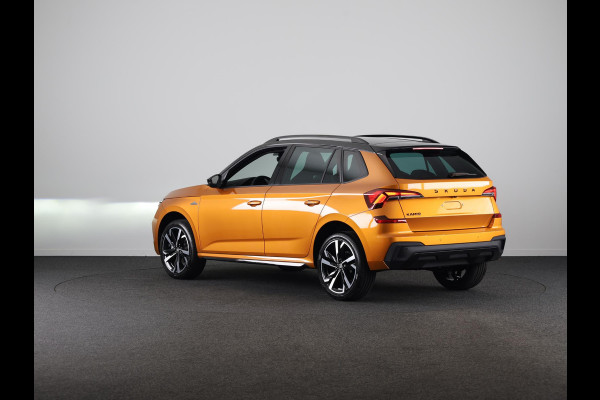 Škoda Kamiq Monte Carlo 1.0 TSI 115 pk 7 versn. DSG | 18 inch | Blind Spot | Navigatie | Adaptive Cruise | Panoramadak | Stoelverwarming |