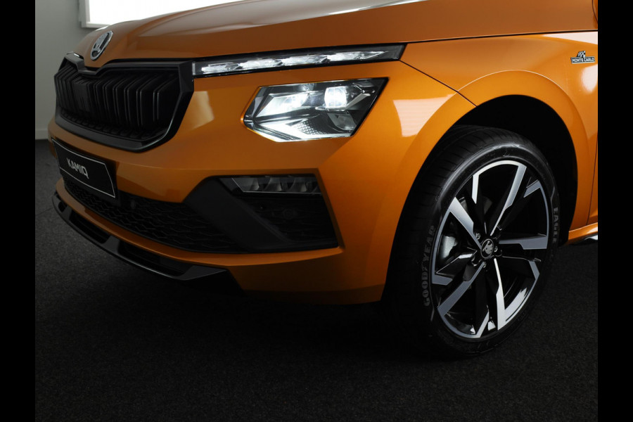 Škoda Kamiq Monte Carlo 1.0 TSI 115 pk 7 versn. DSG | 18 inch | Blind Spot | Navigatie | Adaptive Cruise | Panoramadak | Stoelverwarming |