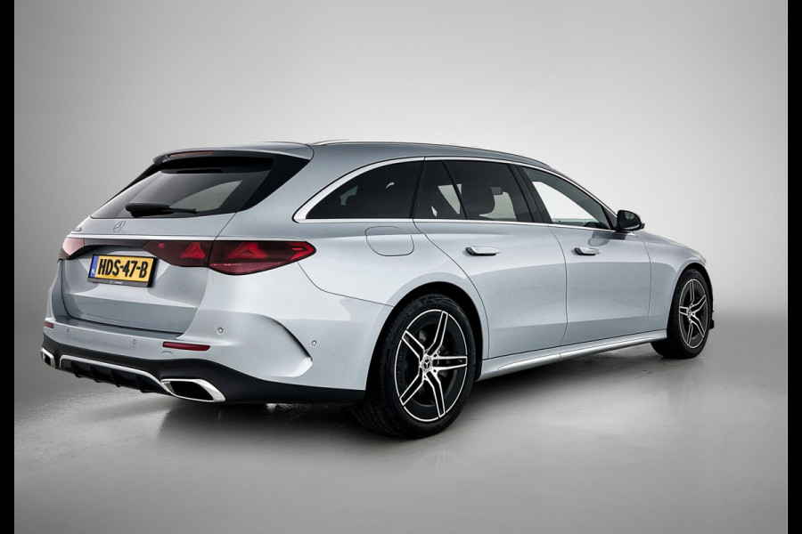 Mercedes-Benz E-Klasse Estate 300 e AMG Plug-In Hybride AMG Line | Panorama Schuif-Kanteldak | Trekhaak | Memory Voor Stoelen | Burmester® | Alarm | Lederen Bekleding. Inclusief 24 maanden MB Certified garantie voor Europa.
