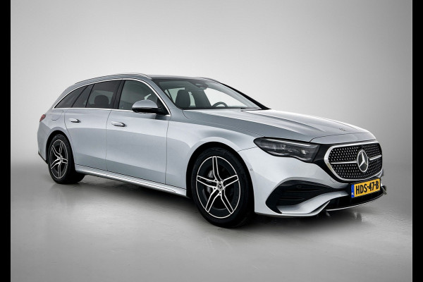 Mercedes-Benz E-Klasse Estate 300 e AMG Plug-In Hybride AMG Line | Panorama Schuif-Kanteldak | Trekhaak | Memory Voor Stoelen | Burmester® | Alarm | Lederen Bekleding. Inclusief 24 maanden MB Certified garantie voor Europa.