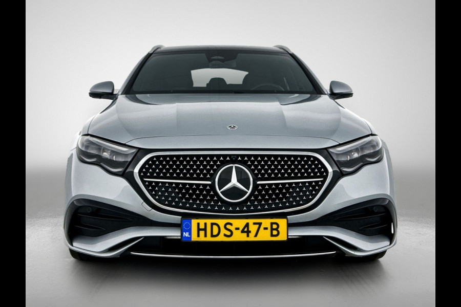 Mercedes-Benz E-Klasse Estate 300 e AMG Plug-In Hybride AMG Line | Panorama Schuif-Kanteldak | Trekhaak | Memory Voor Stoelen | Burmester® | Alarm | Lederen Bekleding. Inclusief 24 maanden MB Certified garantie voor Europa.