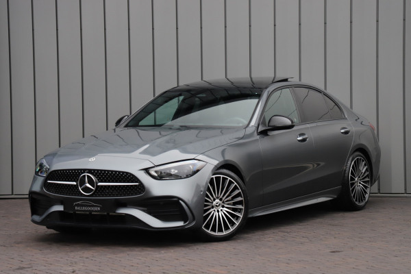 Mercedes-Benz C-Klasse 200 AMG Launch Edition | 204PK | Head-up | Keyless-go | Burmester | Sfeerverlichting | Memory | Leder | Pano | Trekhaak | NL-Aut