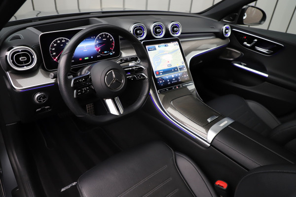 Mercedes-Benz C-Klasse 200 AMG Launch Edition | 204PK | Head-up | Keyless-go | Burmester | Sfeerverlichting | Memory | Leder | Pano | Trekhaak | NL-Aut
