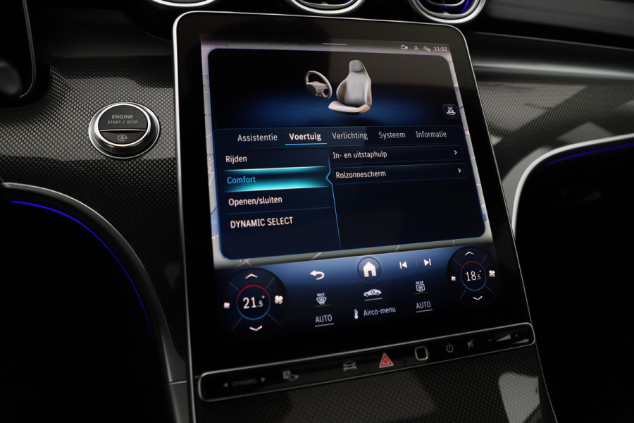 Mercedes-Benz C-Klasse 200 AMG Launch Edition | 204PK | Head-up | Keyless-go | Burmester | Sfeerverlichting | Memory | Leder | Pano | Trekhaak | NL-Aut