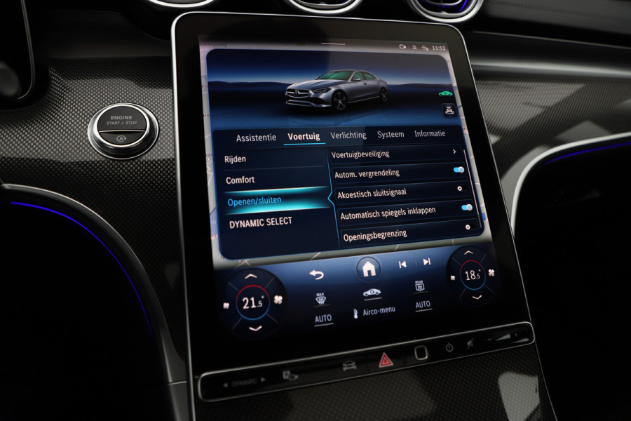 Mercedes-Benz C-Klasse 200 AMG Launch Edition | 204PK | Head-up | Keyless-go | Burmester | Sfeerverlichting | Memory | Leder | Pano | Trekhaak | NL-Aut