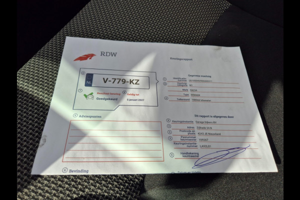 Dacia Dokker 1,6 MPI Benzine Marge 108.905 Km Nieuwe APK
