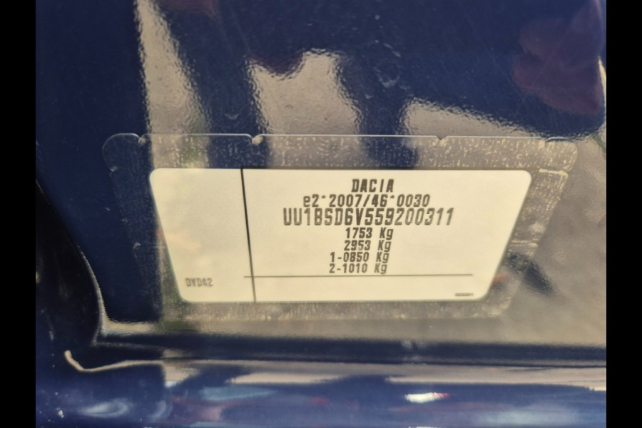 Dacia Dokker 1,6 MPI Benzine Marge 108.905 Km Nieuwe APK