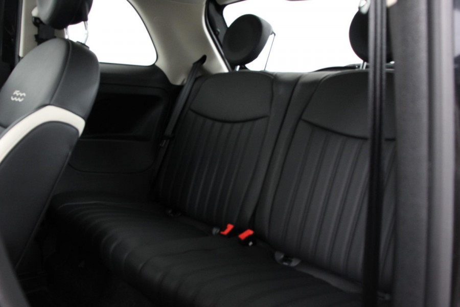 Fiat 500 1.2 Lounge | Lederen Bekleding | Navigatie | Panoramadak | Climate Control | Cruise control | DAB  Lichtmetalen Velgen