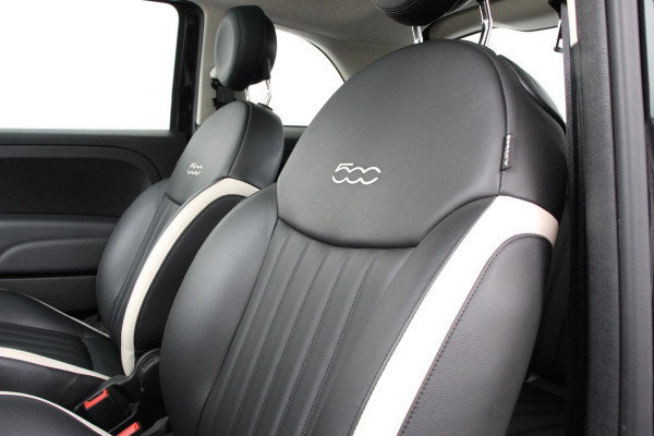 Fiat 500 1.2 Lounge | Lederen Bekleding | Navigatie | Panoramadak | Climate Control | Cruise control | DAB  Lichtmetalen Velgen