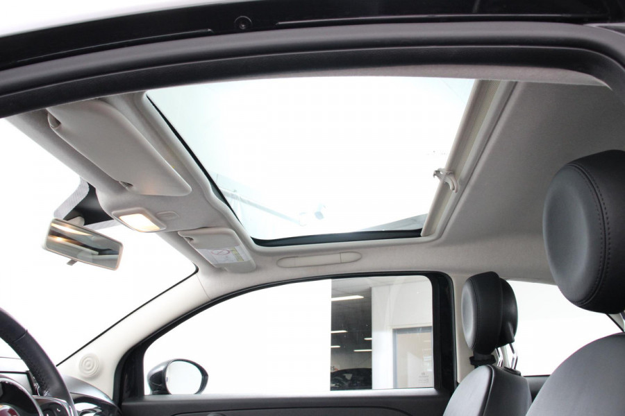Fiat 500 1.2 Lounge | Lederen Bekleding | Navigatie | Panoramadak | Climate Control | Cruise control | DAB  Lichtmetalen Velgen
