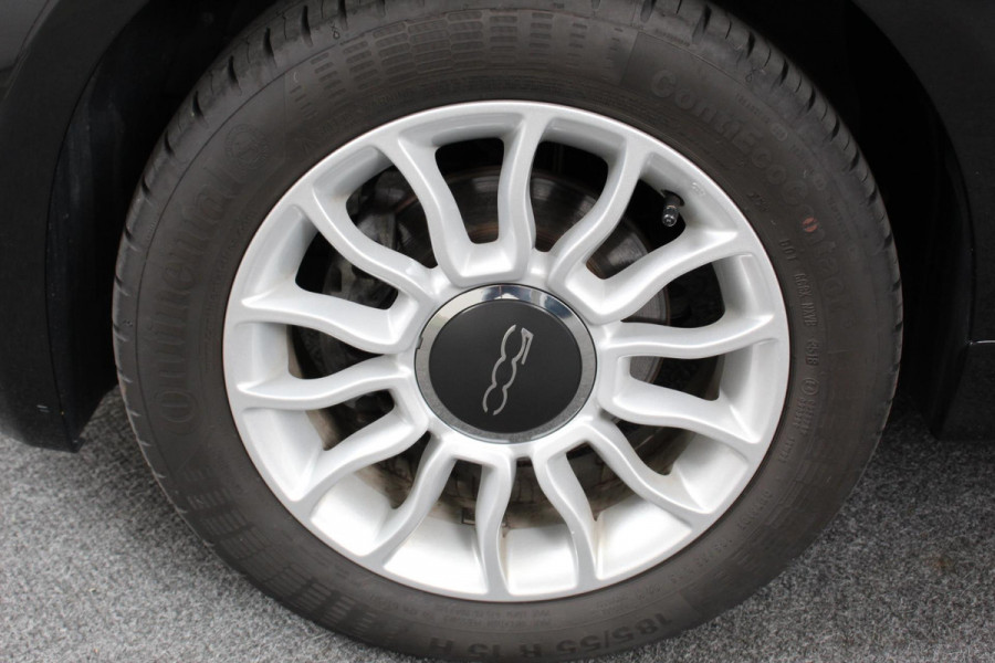 Fiat 500 1.2 Lounge | Lederen Bekleding | Navigatie | Panoramadak | Climate Control | Cruise control | DAB  Lichtmetalen Velgen