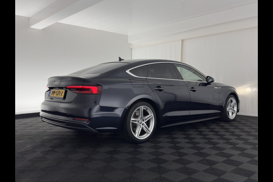 Audi A5 Sportback 1.4 TFSI Sport S-Line Aut. *FULL-LED | LEATHER-FABRIC | SPORT-SEATS | NAVI-FULLMAP | SHIFT-PADDLES | PRIVACY-GLASS | ECC | PDC | CRUISE | 18''ALU*