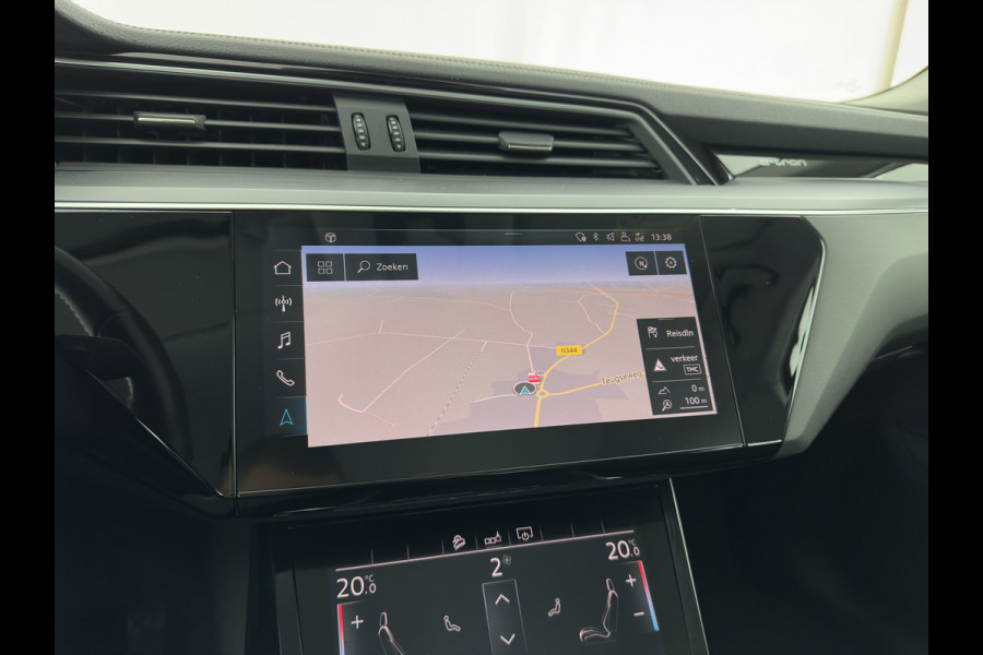 Audi e-tron 50 quattro Launch edition 71 kWh *DRIVE MOTOR AUDIBLE* [ 3-Fase ] {SOH-100%} Aut. *FULL-LED | DIGI-COCKPIT | NAVI-FULLMAP | HEATED-COMFORTSEATS | KEYLESS | AUDI-SOUND | KEYLESS | SHIFT-PADDLES | ECC | PDC | CRUISE | 20''ALU*