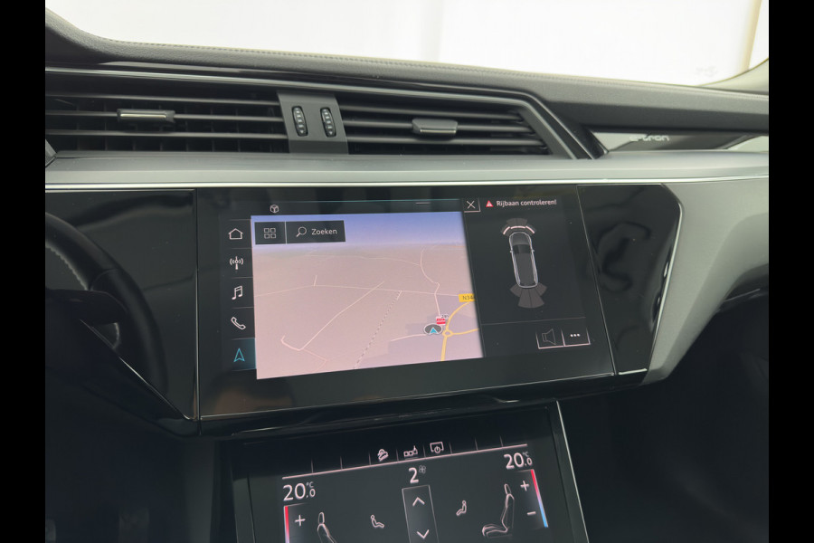 Audi e-tron 50 quattro Launch edition 71 kWh *DRIVE MOTOR AUDIBLE* [ 3-Fase ] {SOH-100%} Aut. *FULL-LED | DIGI-COCKPIT | NAVI-FULLMAP | HEATED-COMFORTSEATS | KEYLESS | AUDI-SOUND | KEYLESS | SHIFT-PADDLES | ECC | PDC | CRUISE | 20''ALU*