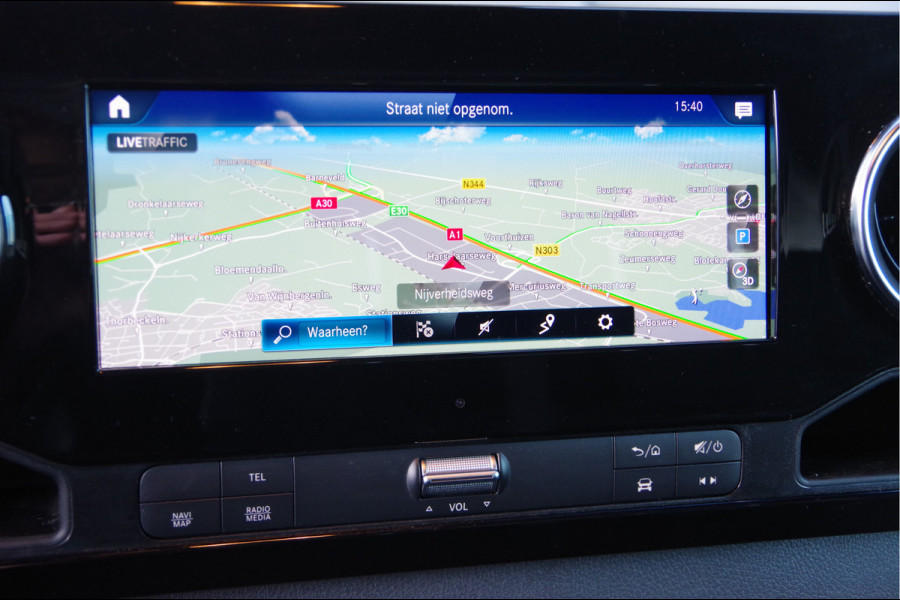 Mercedes-Benz Sprinter 516 2.2 CDI L3 BAKWAGEN, LAADKLEP, DUBBELLUCHT, MBUX 10.25'', NAVI, CRUISE, CLIMA