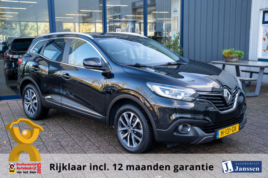 Renault Kadjar 1.2 TCe Intens|Prijs rijklaar incl 12 mnd garantie| trekhaak Navi Led Blindspot