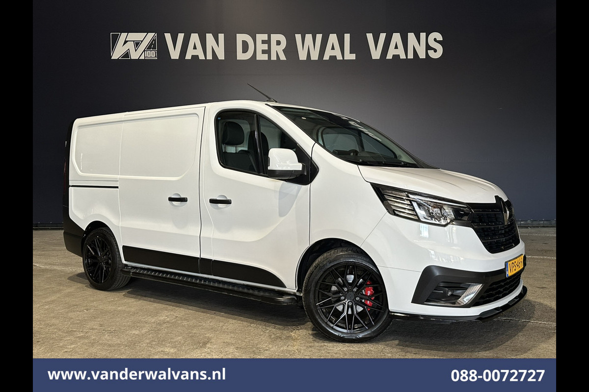 Renault Trafic 2.0 dCi 131pk L1H1 Euro6 Airco | LED | Navigatie | LM velgen | Cruisecontrol | 2500kg Trekhaak Parkeersensoren, Sidebars, Bijrijdersbank