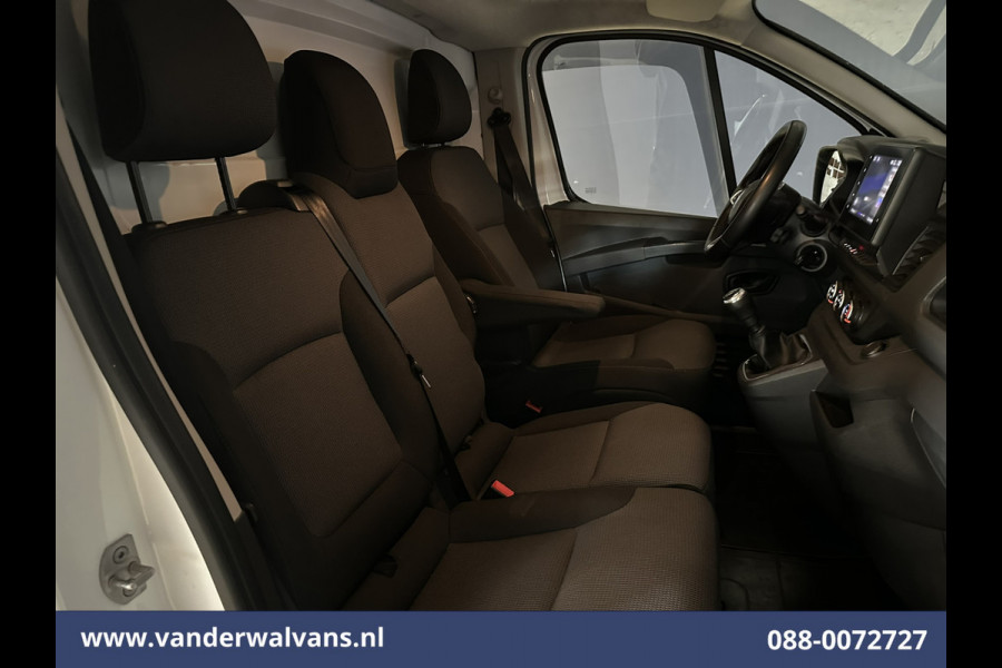 Renault Trafic 2.0 dCi 131pk L1H1 Euro6 Airco | LED | Navigatie | LM velgen | Cruisecontrol | 2500kg Trekhaak Parkeersensoren, Sidebars, Bijrijdersbank