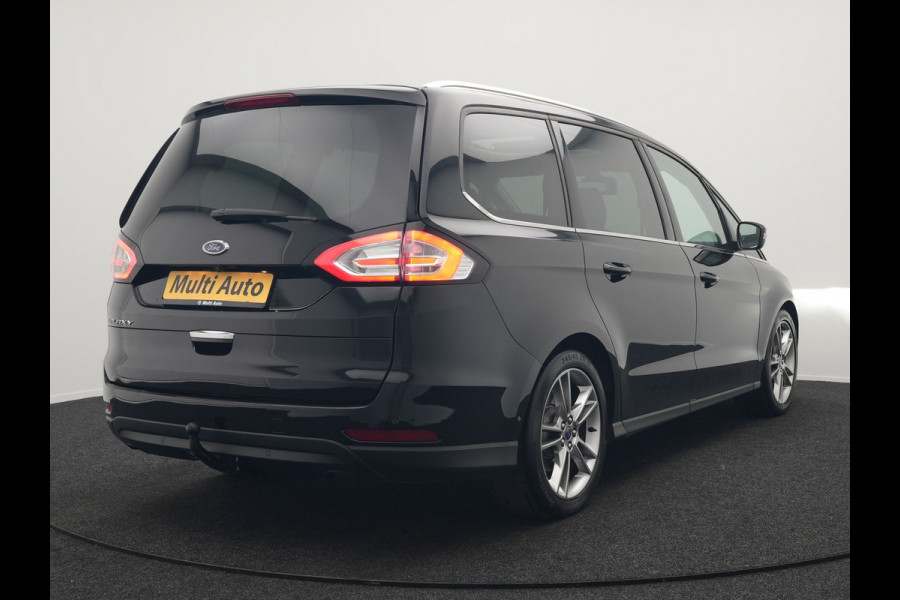 Ford Galaxy 2.0 Titanium 7-Persoons 241pk Dealer O.H. | Trekhaak Afn. | Panodak | Adaptive Cruise | Camera | Alcantara Sportstoelen Memory & Vewarmd | LED Koplampen | Keyless | Blis | Navigatie | DAB |