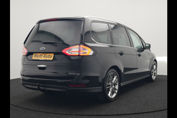 Ford Galaxy 2.0 Titanium 7-Persoons 241pk Dealer O.H. | Trekhaak Afn. | Panodak | Adaptive Cruise | Camera | Alcantara Sportstoelen Memory & Vewarmd | LED Koplampen | Keyless | Blis | Navigatie | DAB |