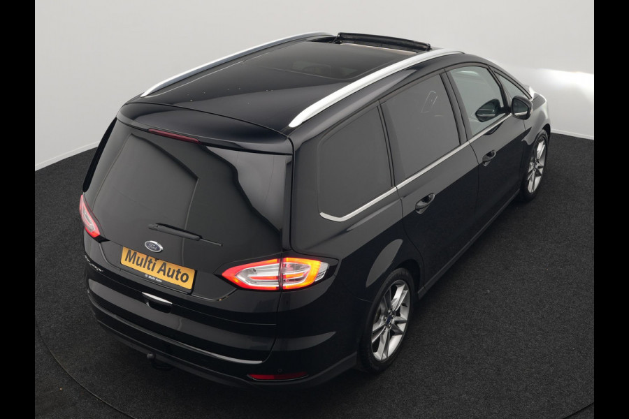 Ford Galaxy 2.0 Titanium 7-Persoons 241pk Dealer O.H. | Trekhaak Afn. | Panodak | Adaptive Cruise | Camera | Alcantara Sportstoelen Memory & Vewarmd | LED Koplampen | Keyless | Blis | Navigatie | DAB |