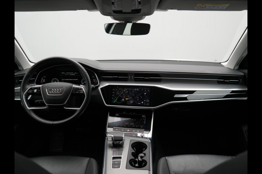 Audi A6 Avant 50 TFSI e quattro Advanced edition Plug In Hybrid 300pk Dealer O.H. PHEV | Trekhaak Af Fabriek | Adaptive Cruise | Camera | Lederen Sportstoelen Verwarmd | Apple Carplay | Blis | Keyless | Virtual | Navigatie | DAB |