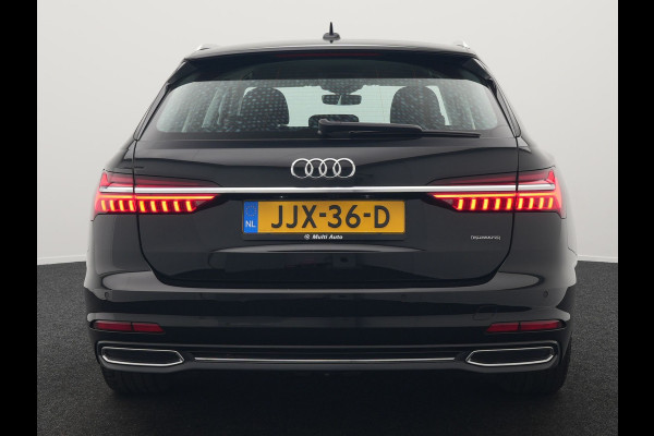 Audi A6 Avant 50 TFSI e quattro Advanced edition Plug In Hybrid 300pk Dealer O.H. PHEV | Trekhaak Af Fabriek | Adaptive Cruise | Camera | Lederen Sportstoelen Verwarmd | Apple Carplay | Blis | Keyless | Virtual | Navigatie | DAB |