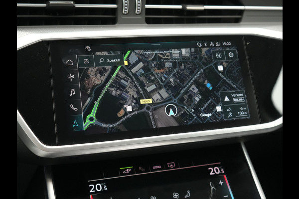 Audi A6 Avant 50 TFSI e quattro Advanced edition Plug In Hybrid 300pk Dealer O.H. PHEV | Trekhaak Af Fabriek | Adaptive Cruise | Camera | Lederen Sportstoelen Verwarmd | Apple Carplay | Blis | Keyless | Virtual | Navigatie | DAB |