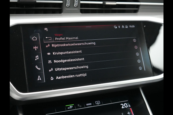 Audi A6 Avant 50 TFSI e quattro Advanced edition Plug In Hybrid 300pk Dealer O.H. PHEV | Trekhaak Af Fabriek | Adaptive Cruise | Camera | Lederen Sportstoelen Verwarmd | Apple Carplay | Blis | Keyless | Virtual | Navigatie | DAB |