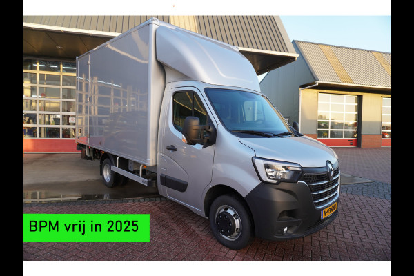 Renault Master T35 2.3 dCi 165PK Dubbel lucht Meubelbak + laadklep nr. V104 | Airco | Cruise | Navi