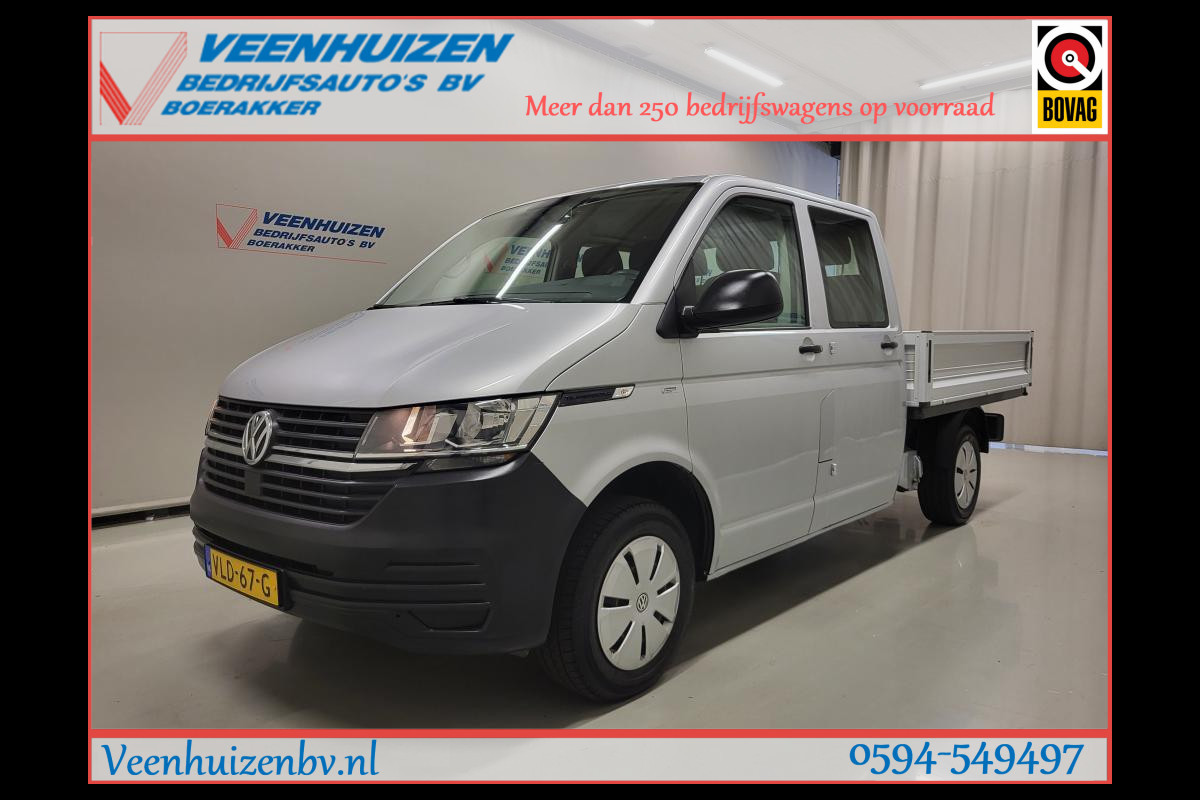 Volkswagen Transporter Pick-up 2.0TDI Dubbele Cabine Euro 6