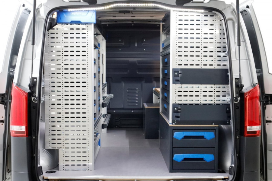 Mercedes-Benz Vito 114 CDI 136pk Compact 9G Automaat 2x Schuifdeur/LED/Camera/Inrichting 07-2022