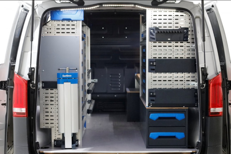 Mercedes-Benz Vito 114 CDI 136pk Compact 9G Automaat 2x Schuifdeur/LED/Camera/Inrichting 07-2022