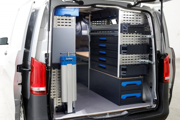 Mercedes-Benz Vito 114 CDI 136pk Compact 9G Automaat 2x Schuifdeur/LED/Camera/Inrichting 07-2022