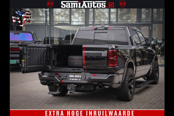 Dodge Ram 1500 Limited Night H.O 540HP 706Nm | Massage + Full Option | De Meest Luxe en Volle Pick-Up in zijn Klasse | Comfortabele Dubbele Cabine met Royale 5 Zitplaatsen | BPM vrij | Nu Leverbaar uit Voorraad | Voorraad Nr 2334 - 5409