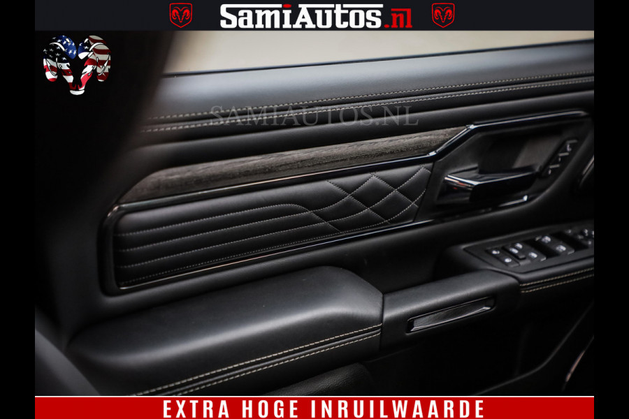 Dodge Ram 1500 Limited Night H.O 540HP 706Nm | Massage + Full Option | De Meest Luxe en Volle Pick-Up in zijn Klasse | Comfortabele Dubbele Cabine met Royale 5 Zitplaatsen | BPM vrij | Nu Leverbaar uit Voorraad | Voorraad Nr 2334 - 5409