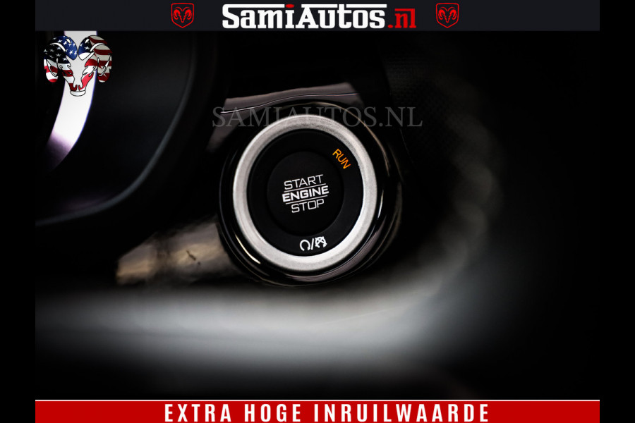 Dodge Ram 1500 Limited Night H.O 540HP 706Nm | Massage + Full Option | De Meest Luxe en Volle Pick-Up in zijn Klasse | Comfortabele Dubbele Cabine met Royale 5 Zitplaatsen | BPM vrij | Nu Leverbaar uit Voorraad | Voorraad Nr 2334 - 5409