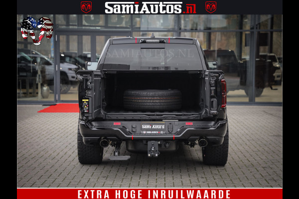 Dodge Ram 1500 Limited Night H.O 540HP 706Nm | Massage + Full Option | De Meest Luxe en Volle Pick-Up in zijn Klasse | Comfortabele Dubbele Cabine met Royale 5 Zitplaatsen | BPM vrij | Nu Leverbaar uit Voorraad | Voorraad Nr 2334 - 5409