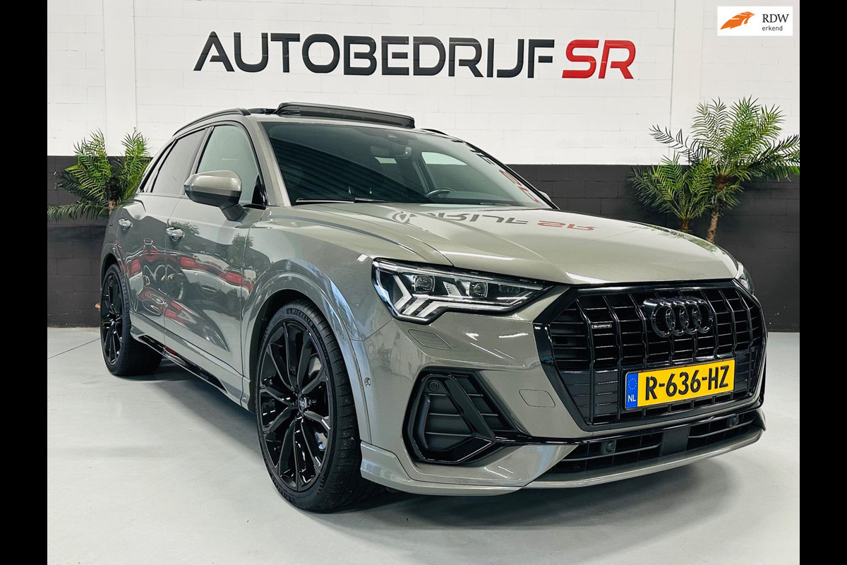 Audi Q3 45 TFSI quattro S Line Panoramadak Sfeerverlichting! 21inch velgen