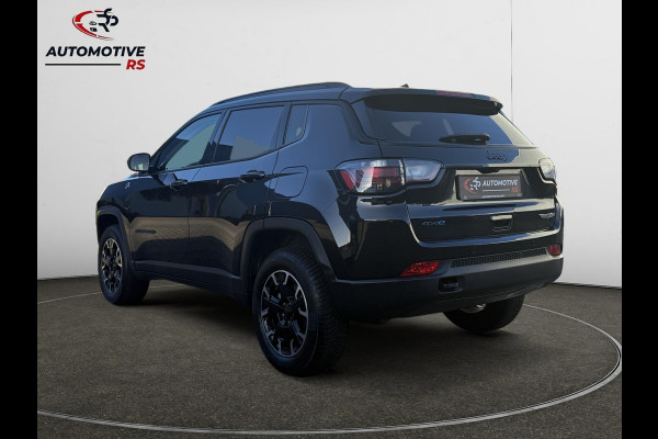 Jeep Compass 4xe 240pk Plug-in Hybrid Trailhawk 4x4 Keyless ACC Navi Lane Assist Camera Leder Climate Control LED Velgen