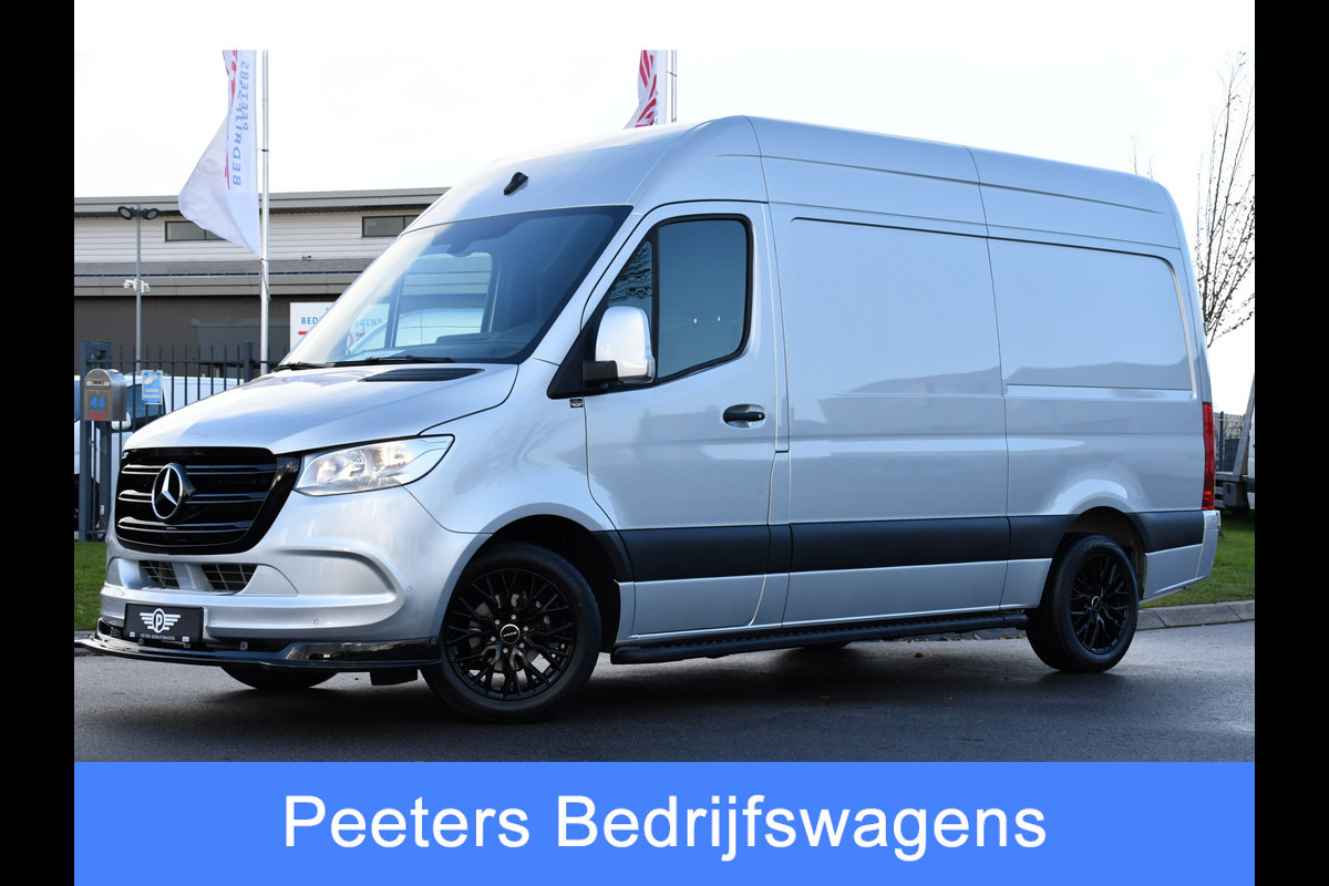 Mercedes-Benz Sprinter 315 1.9 CDI L2H2 RWD PB Edition Camera, Carplay, Dodehoek, 150pk, Automaat, Multimedia, Sensoren, Uniek!