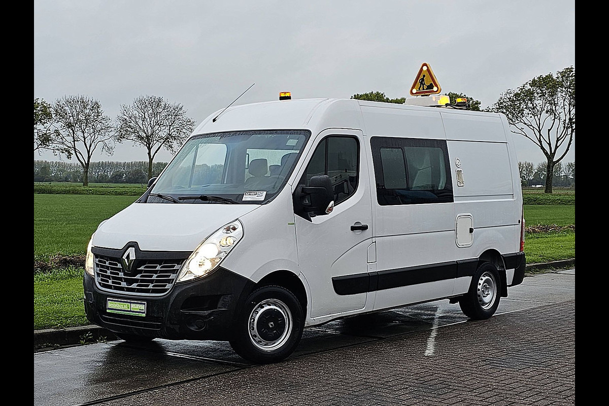 Renault Master T35 2.3 dCi 135 L2H2 DC Airco 130Pk Oh-Historie 1e Eigenaar Euro6!